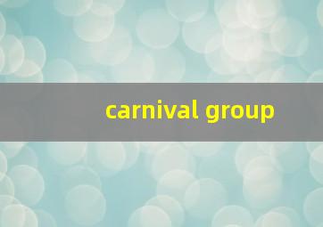 carnival group